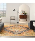 Nourison Allur Area Rug ALR04-Orange Multicolor
