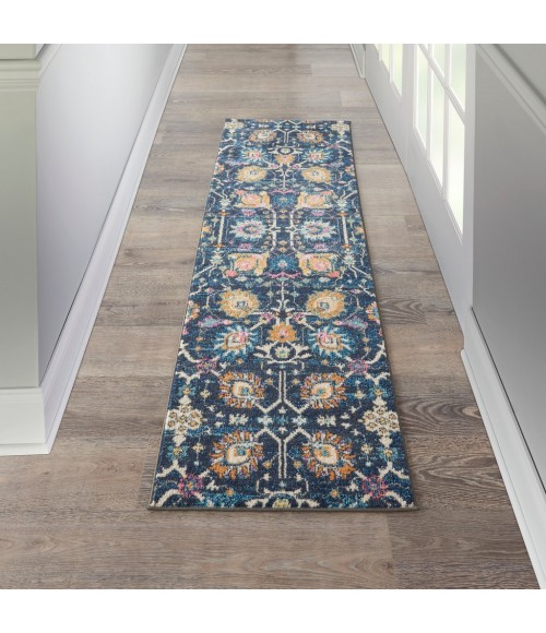 Nourison Passion Runner Area Rug PSN01-Navy