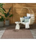 Nourison Tulum Brown TLM03 5 ft. 3 in. X 7 ft. Rect. Rug