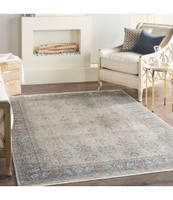 Nourison Starry Nights - Stn08 Grey Area Rug 5 ft. 3 X 7 ft. 3 Rectangle