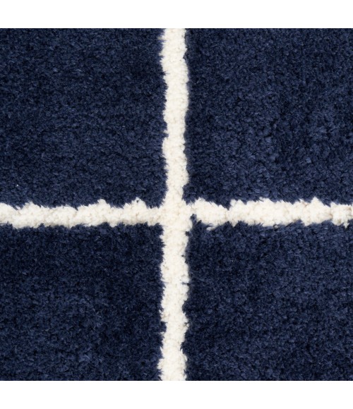 DKNY West End Ave Navy Ivory WTE01 8 ft. X 10 ft. Rect. Rug