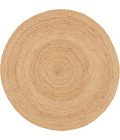 Nourison Natural Jute Natural NJT03 8 ft. X Round Rug