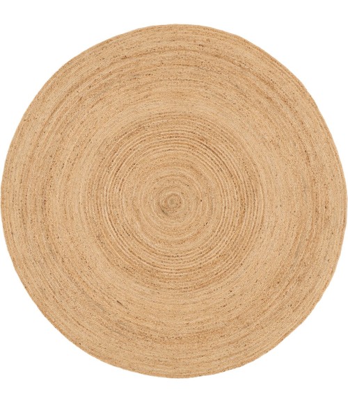 Nourison Natural Jute Natural NJT03 8 ft. X Round Rug