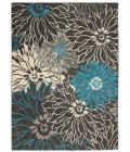 Nourison Passion Area Rug PSN17-Charcoal/Blue