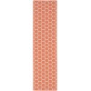 Nourison Twist Reversible 2ft. x 6ft. Coral Modern Rug