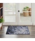 Nourison Passion Area Rug Nourison Passion Area Rug PSN10 Light Blue Black