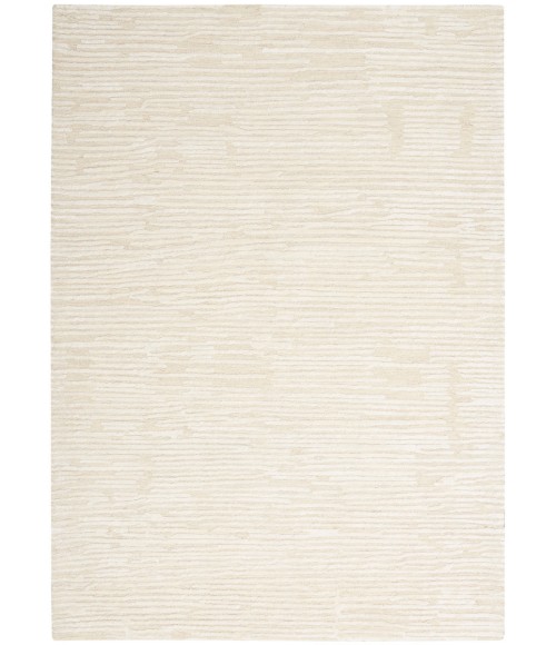 Calvin Klein Linear Area Rug LNR01 Ivory