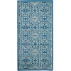Nourison Jubilant - Jub06 Ivory Blue Area Rug 2 ft. X 4 ft. Rectangle
