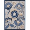 Nourison Aloha - Alh25 Blue Grey Area Rug 12 ft. X 15 ft. Rectangle