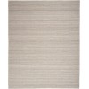 Nourison Interweave - Iwv01 Grey Area Rug 5 ft. 3 in. X 7 ft. 3 in. Rectangle