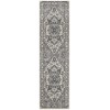 Nourison Quarry 2ft. 2in. x 7ft. 6 Ivory Navy Vintage Indoor Rug