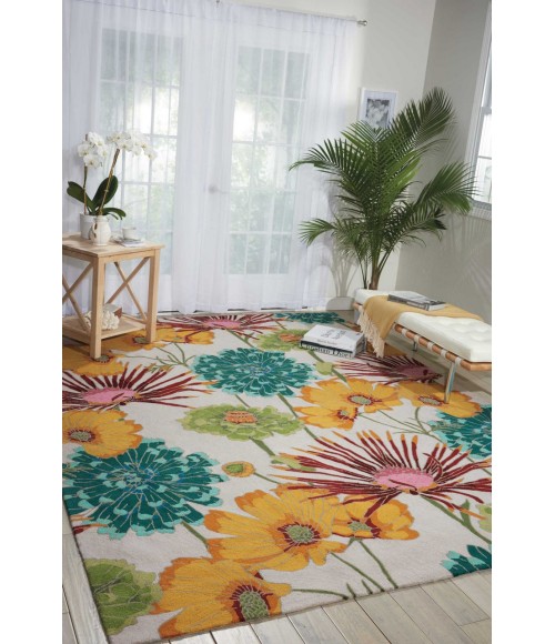 Nourison FANTASY Area Rug Nourison Fantasy Area Rug FA26-Ivory