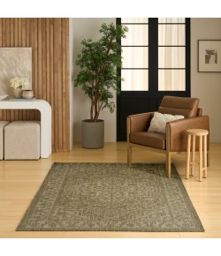 Nourison Tulum Olive TLM05 4 ft. X 6 ft. Rect. Rug