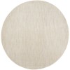 Nourison Essentials - Nre01 Ivory Beige Area Rug 8 ft. X Round