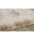 Nourison Maxell Area Rug MAE17-Ivory/Teal