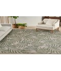 Nourison Garden Oasis Ivory Green Rug GOA01 9 ft. X 12 ft. Rectangle - Rugs Town Nourison Garden Oasis Ivory Green GOA01 9 ft. X 12 ft. Rectangle Rug