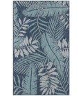 Nourison Home Garden Oasis Navy GOA02 2 ft. X 3 ft. Rectangle Rug