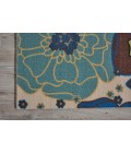 Nourison Home & Garden Runner Area Rug RS021-Light Blue