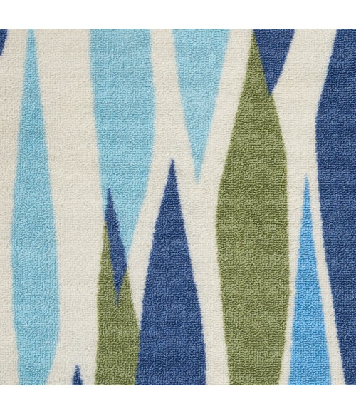 Waverly Sun N' Shade Runner Area Rug SND01-Seaglass