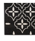 Nourison Home Nourison Essentials Black Ivory NRE04 8 ft. X 10 ft. Rectangle Rug