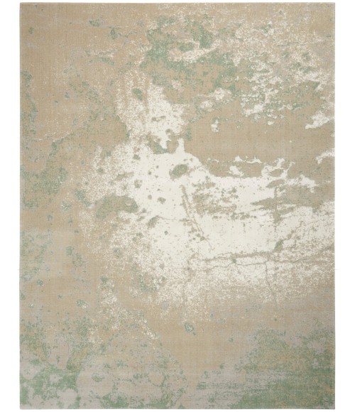 Twilight Area Rug Nourison Twilight Area Rug TWI06 Ivory Green 9'9" x 13'9"