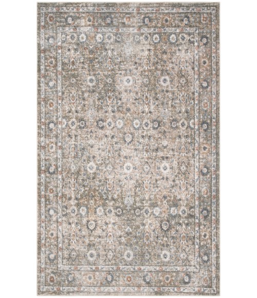 Nourison Astra Machine Washable Gold Grey ASW16 4 ft. X 6 ft. Rectangle Rug