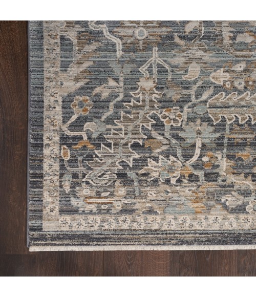 Nourison Lynx Navy Multicolor LNX02 8 ft. X 10 ft. Rect. Rug