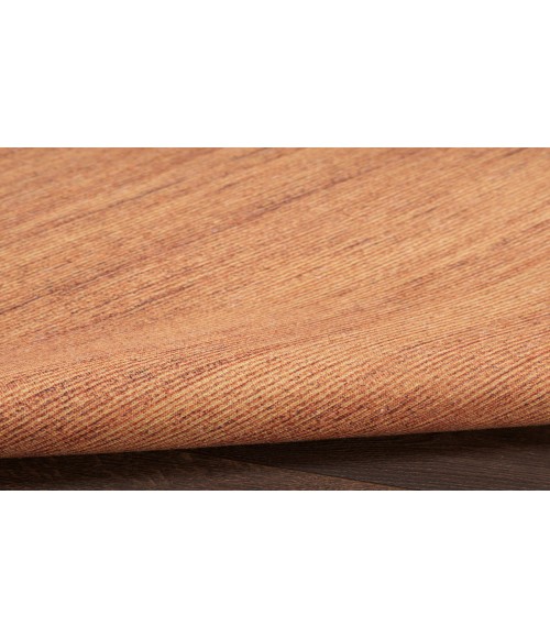 Nourison Washable Essentials Copper WAE01 2 ft. 2 in. X 10 ft. Rectangle Rug