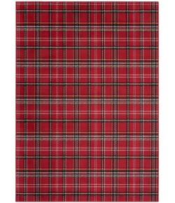 Nourison Grafix - Grf03 Red Area Rug 7 ft. X 10 ft. Rectangle