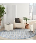 Nourison Aloha Area Rug ALH26-Blue/Grey