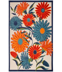 Nourison Aloha Multicolor ALH33 10 ft. X 14 ft. Rectangle Rug