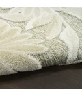 Nourison Aloha Ivory Sage ALH33 9 ft. X 12 ft. Rect. Rug