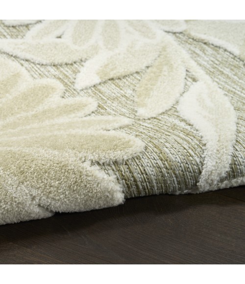 Nourison Aloha Ivory Sage ALH33 9 ft. X 12 ft. Rect. Rug