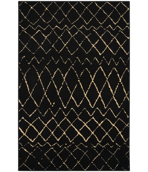 Nourison Grafix Area Rug GRF04-Black
