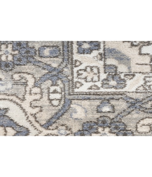 Nourison Concerto Ivory Blue CNC05 7 ft. 10 in. X 9 ft. 10 in. Rectangle Rug