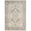 Nourison Quarry Ivory Grey Taupe QUA18 6 ft. X 9 ft. Rect. Rug