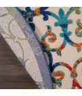 Nourison Aloha Round Area Rug ALH21-Multicolor