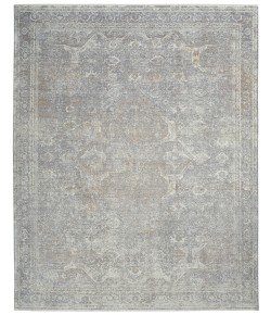 Nourison Starry Nights - Stn03 Silver Cream Area Rug 9 ft. 10 X 12 ft. 6 Rectangle