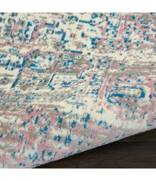 Nourison Grafix Area Rug GRF14-Ivory/Pink