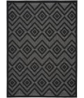 Nourison Versatile Area Rug NRV01 Charcoal/Black