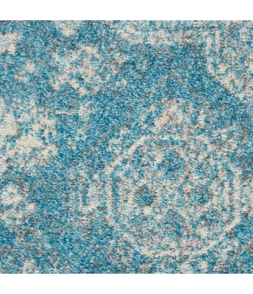 Nourison Tranquil Area Rug TRA13-Lt.Blue/Ivory