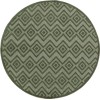Nourison Home Versatile Green NRV01 8 ft. Round Rug