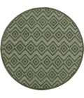 Nourison Home Versatile Green NRV01 8 ft. Round Rug