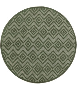 Nourison Home Versatile Green NRV01 8 ft. Round Rug