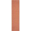 Nourison Positano - Pos01 Terracotta Area Rug 2 ft. 2 X 8 ft. Rectangle