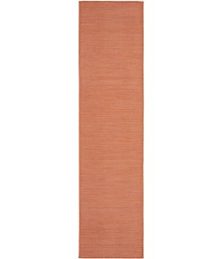 Nourison Positano - Pos01 Terracotta Area Rug 2 ft. 2 X 8 ft. Rectangle