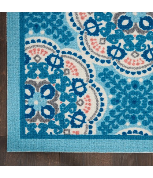 Nourison SUN N' SHADE Area Rug Waverly Sun N' Shade Area Rug SND90-Blue