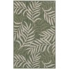 Nourison Garden Oasis Green Ivory GOA01 3 ft. X 5 ft. Rectangle Rug
