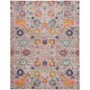 Nourison Passion - Psn01 Silver Area Rug 9 ft. X 12 ft. Rectangle