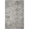 Nourison Interlock - Itl01 Charcoal Area Rug 5 ft. X 7 ft. 6 Rectangle